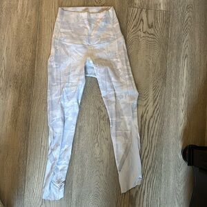 Lululemon white camo leggings